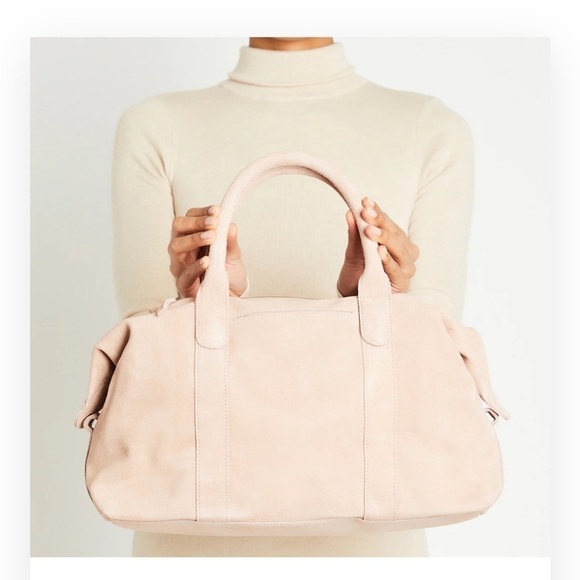 m.i.l.a. Handbags - M.I.L.A. Made in Los Angeles Ria Duffle Bag | Rose